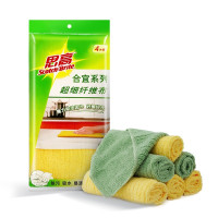 思高(SCOTCH) XY003829500 4片装 超细纤维布 清洁布 4.00 块/包 (计价单位:包)
