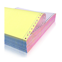 得印(befon) 241-3-1/3 三联三等分 撕边 600页/箱 打印纸 (计价单位:箱) 彩色