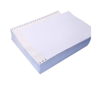 得印(befon) 241-1-1/2 一联二等分 撕边 600页/箱 打印纸 (计价单位:箱) 白色