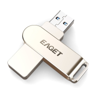 忆捷(EAGET) F60 64GB USB3.0 高速 U盘 (计价单位:个) 珍珠镍色