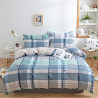 伊伊爱 QMTJ-17XK-1001 学院风系列 200*230 纯棉 班森 四件套 (计价单位:套)