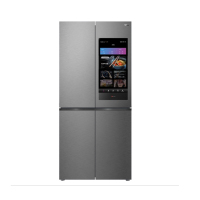 TCL 490C5-UA 490立升 十字对开门 冰箱 (计价单位:台) 星爵灰