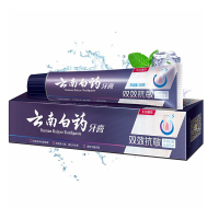云南白药(YUNNANBAIYAO) 双效抗敏水润薄荷150g 牙膏(支)