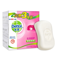 滴露(Dettol) 滋润倍护 115g/块 香皂 3.00 块/组 (计价单位:组)