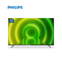 飞利浦(Philips) 50PUF7186/T3 高清网络智能全面屏电视 (计价单位:台) 黑色