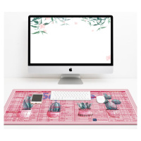 倍方 40cm*90cm*2mm粉色仙人掌 快捷键 鼠标垫 1.00 个/张 (计价单位:张) 粉色仙人掌