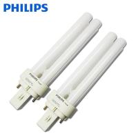 飞利浦(Philips) 2P 13W 白光 6500K PL-C插拔式节能灯泡 10.00 个/箱 (计价单位:箱) 白色
