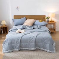 弗切尔珀榕 FCW0220460 200*230cm 纯棉中格系列棉花夏被 1.00 件/条 (计价单位:条) 格韵绿