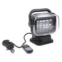 维莱奥斯 YKD1001 50W 5500K IP65 12V 白光 LED 智能遥控车载探照灯 (计价单位:盏) 黑色