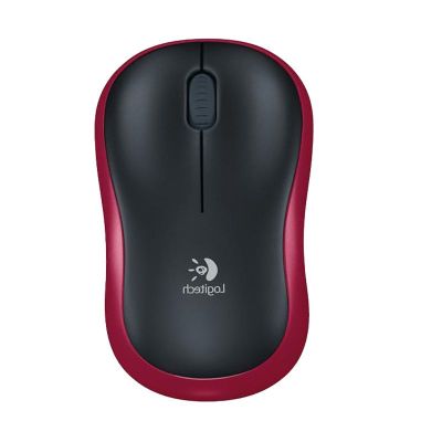 罗技(Logitech) M186 黑色红边 无线鼠标 (计价单位:个) 黑色红边