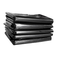 安居先森 20只/包 1包标准100cm*110cm 标准大号平口 垃圾袋塑料袋 5.00 包/袋 (计价单位:袋) 黑