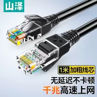 山泽(SAMZHE)SH-1010高速超五类网线1.00米/根(计价单位:根)黑色