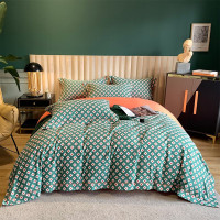 伊伊爱 TJBKY02000419 200*230cm 60S纯棉磨毛印花 床上四件套 (计价单位:套) 蒂芙尼之夜