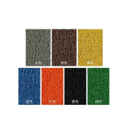 鸣固 防滑地垫 材质:PVC;颜色:灰色; 厚度:15mm