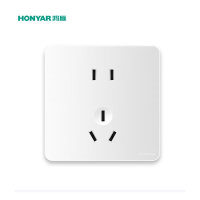 鸿雁(HONGYAN) 五孔插座 (暗装) 220V 10A