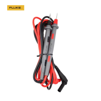 福禄克(FLUKE) 万用表笔线(红黑一对) 4㎜灯笼插头