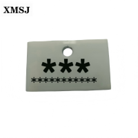 XMSJ PVC实名制标签 长25.5X宽15.5X厚2(mm)