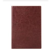 得力皮面本3186商务办公笔记本25K/160张(蓝色)(单位:本)