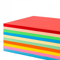 得力彩色复印纸7788混5深色装A4-80g-25包/箱(5深色混装)(包)