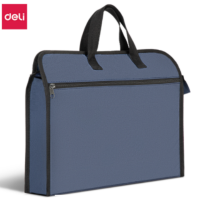 得力公文包63753深蓝色