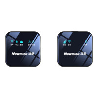 纽曼(Newmine)MC80领夹式无线麦克风 收音麦器小蜜蜂直播采访户外短视频 录音混响蓝牙降噪话筒 Type-c接口