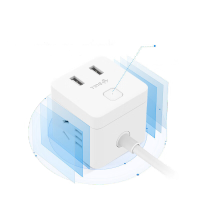 公牛插座GNV-UUB1222位+2USB魔方延长线1.5米