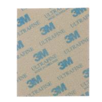 3M 海绵砂纸(红字120#-180#) 抛光磨砂处理用 20片/盒 2606