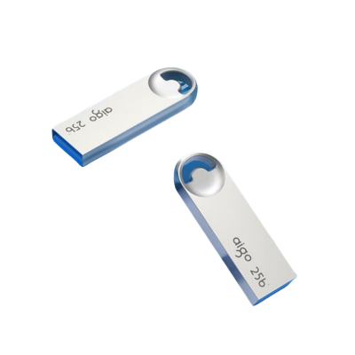 爱国者(aigo)64GB USB3.2 U盘 高速读写防水金属u盘 U312