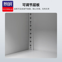 黎明 钢制文件柜办公柜铁皮柜资料柜档案柜员工柜带锁大器械柜 JCG-01 850*390*1800mm