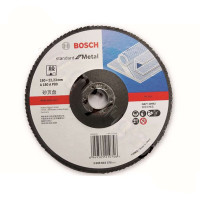 博世百叶轮,金属标准型 125mm×22.2mm,目数120,2608603372