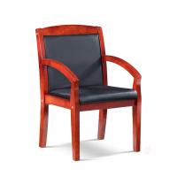 HiBoss 会议室办公椅实木四脚椅办公会议椅JHBY16 1把