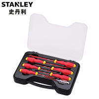 史丹利(STANLEY)6件套绝缘螺丝刀套装65-980-22专业电工螺丝刀组套 附电笔