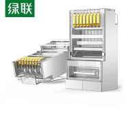 绿联 水晶头20333六类RJ45屏蔽白色10个/袋 单位:袋