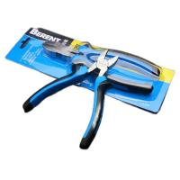 百锐工具精抛钢丝钳(经典双色柄) BT1030蓝黑6