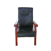 龙泰森本 椅 DZ0014 620*680*1000MM 黑色+红棕色 单位:把