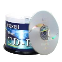 麦克赛尔光盘CD-R银色50片/筒(银盘)