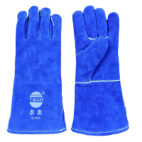 泰奥34-2601P电焊手套34cm蓝色单位:副