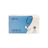 兆丽80抽白色4层抽纸FP80P319T154*190*4层白色*80抽/包*20包/箱
