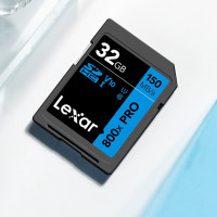 雷克沙(Lexar)SD 800x PRO 32GB