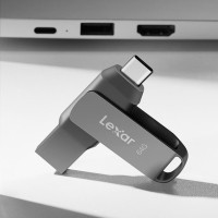 雷克沙(Lexar)64GB USB3.2 Type-C手机U盘D400