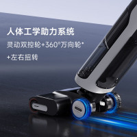追觅H30 Ultra旋锋版平躺0缠毛家用热水洗地机高温速干吸拖洗烘一体扫地机吸尘器家电