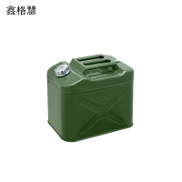鑫格慧 加厚铁油桶汽油桶备用油箱 20L立式铝盖 个