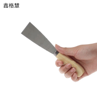 鑫格慧 木柄油灰刀腻刀清洁铲刀刮刀腻子刀 1寸 把