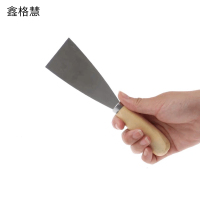 鑫格慧 木柄油灰刀腻刀清洁铲刀刮刀腻子刀 1.5寸 把