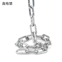 鑫格慧 链条镀锌铁链子铁锁链铁鞋链 10mm 米