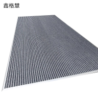 鑫格慧 铝合金地垫防尘地毯嵌入式除尘刮泥脚垫 2mm定制款 平方米