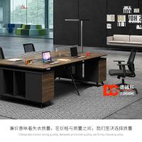 北京德诚和精诚系列职员办公桌椅组合屏风卡位电脑桌2/4人位办公室员工桌现代简约办公桌