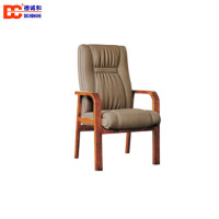 北京德诚和实木烤漆四脚带扶手会议椅办公椅班前椅接待椅会客椅DCH-BGYD636