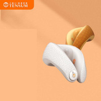 十星 颈椎斜方肌按摩枕颈椎按摩器肩颈按摩仪U型枕多功能家用 橙色Stable 3