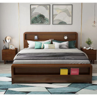 北京德诚和现代简约实木床 1800*2000mm